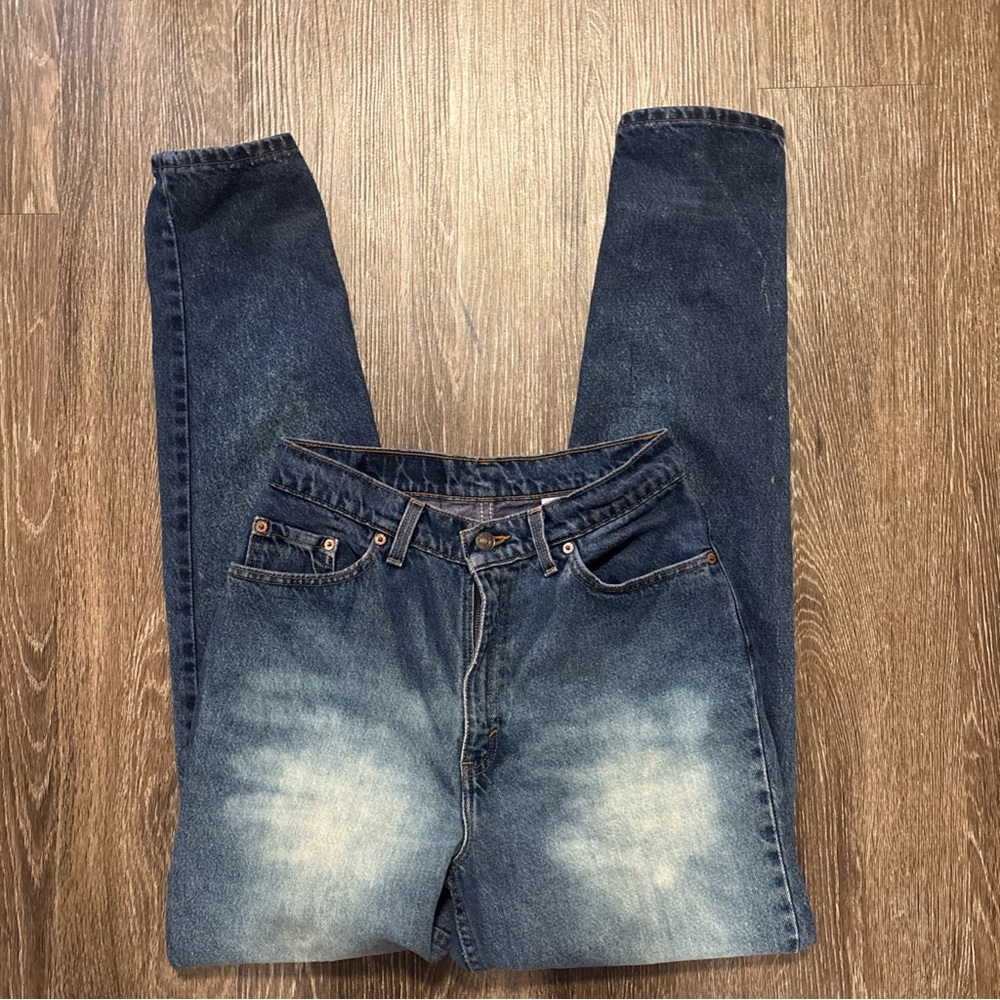 Levi’s Vintage 90s 512 Slim Fit Tapered Leg Size 11 Long Made In USA (26x32) - Picture 2 of 8